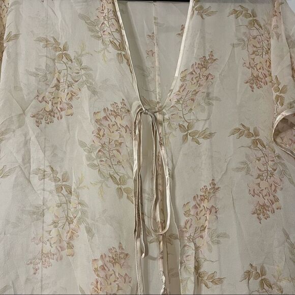 Christine Vancouver la petite coquette robe silk one size EUC VINTAGE - Picture 3 of 9